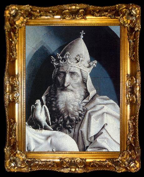 framed  Robert Campin The Holy Trinity, ta009-2